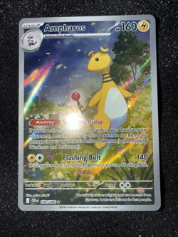 Ampharos 090/086 Illustration Rare (IR) - Pokemon TCG Chaos Rising - NM - Image 1
