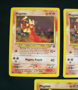 Lot of 5 2000 Pokemon Black Star Promo Cards #44 Magmar NM Unplayed - Image 3