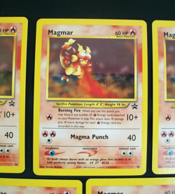 Lot of 5 2000 Pokemon Black Star Promo Cards #44 Magmar NM Unplayed - Image 4