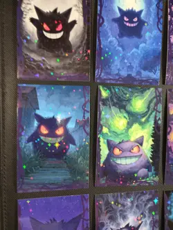 GENGAR Art SET POKEMON DATABASE HALLOWEEN SET STAR HOLO PERU US SELLER 2025 Peru - Image 4