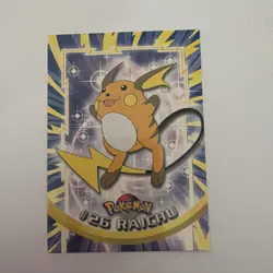 1999 Topps TV Animation Edition Raichu Pokemon - Image 1