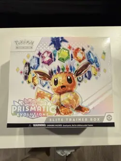 Pokemon Prismatic Evolutions ETB Elite Trainer Box Sealed (small tear See Pics) - Image 1
