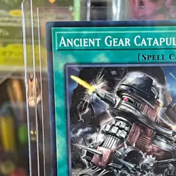 Ancient Gear Catapult - LDS1-EN089 - Common - 1st Edition Yugioh - Image 3