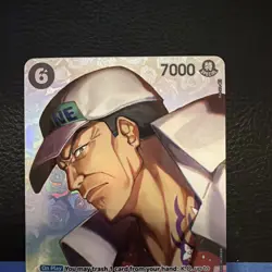 One Piece Card Game Sakazuki SP OP02-099 SR Alternate Art Kingdoms of Intrigue - Image 2