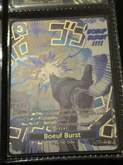 One Piece TCG Boeuf Burst OP12-060 Alt Art English Edition - Image 1