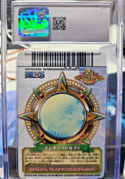 2011 One Piece OnePy Berry Match Luffy Promo Weekly Shonen Jump #11 CGC 10 - Image 2