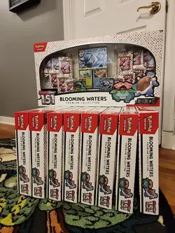 Pokemon TCG Blooming Waters 151 Premium Collection Sealed Box - Image 1