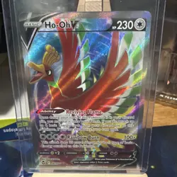 Pokemon TCG Ho-Oh V 187/195 Silver Tempest Holo Ultra Rare - Image 1