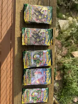 Pokemon Evolving Skies Booster Pack Collection 21 Factory Sealed Booster Packs - Image 5