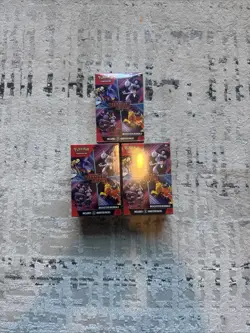Pokemon TCG Scarlet & Violet Destined Rivals Booster Bundle, Lot of 3 - Image 1