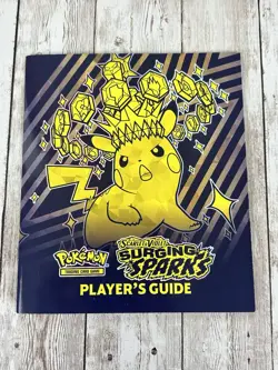 Pokemon TCG Scarlet & Violet Surging Sparks Player's Guide / Set Checklist Book - Image 1