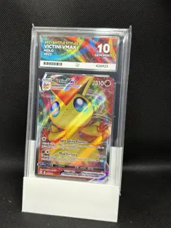 ACE 10 Victini VMAX 022/163 2021 Battle Styles Pokemon TCG (NOT PSA) - Image 1