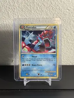 Gyarados 123/123 Shiny Pokemon TCG HeartGold SoulSilver Holo Foil Rare - Image 1