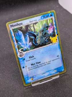 Mimikyu SWSH136 Celebrations Delta Ultra Rare Holo Promo Pokemon MINT! - Image 2