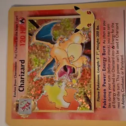 *Mint. 🔥 POKEMON CHARIZARD HOLO 4/102 pack2sleeve BASE SET CELEBRATION 25TH - Image 5