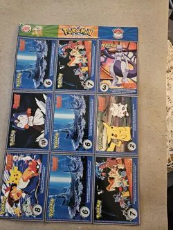 1999 burger king pokemon cards-Multiple/ sheet - Image 1