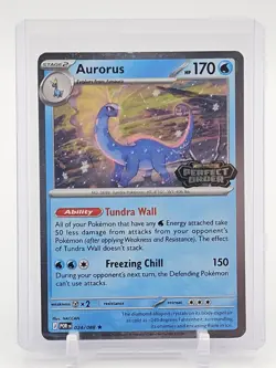 AURORUS 2026 POKEMON MEGA EVOLUTION PERFECT ORDER STAMPED #024/088 C Q5677 - Image 1