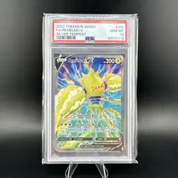 Pokemon Silver Tempest Regieleki V 175 PSA 10 - Image 1
