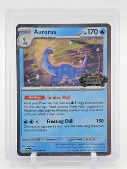 AURORUS 2026 POKEMON MEGA EVOLUTION PERFECT ORDER STAMPED #024/088 B Q5677 - Image 1