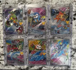Pokemon First Partner Illustration Sinnoh And Alola Complete Set Of 6 Promos - Image 1