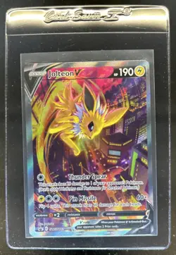 2019-2023 Pokemon SWSH Black Star Promos Jolteon V #SWSH183 - Image 1