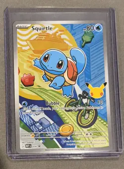 2025 Pokemon MEP Black Star Promos Squirtle #039 - Image 1