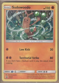 Sudowoodo SM207 Holo Promo - Black Start Promo - Pokemon - Image 1