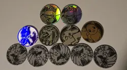 Pokemon Flip Coins - Lot Of 11 - Pikachu , Mewtwo, Charizard, Eevee, Etc - Image 1