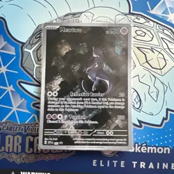 Pokemon TCG Mewtwo 052 Black Star Promo Sv: Scarlet & Violet Holo Rare - In Wrap - Image 1
