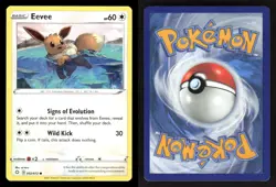 Eevee 052/072 Common Shining Fates Pokemon NM/M - Image 3