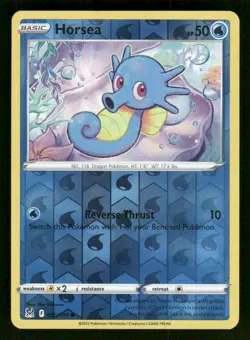 Horsea 035/196 Common Lost Origin Pokemon Reverse Holo NM/M - Image 1