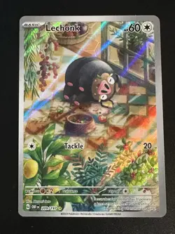 Lechonk 209/197 Pokemon Obsidian Flames Illustration Rare Full Art Holo NM - Image 1