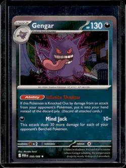 2026 Pokemon Perfect Order Gengar Rare #050/088 - Image 1