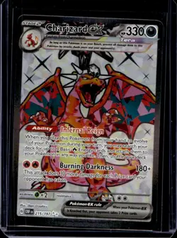 2023 Pokemon SV Obsidian Flames Charizard ex Ultra Rare #215/197 - Image 1