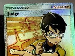 ERROR Judge 209/214 Full Art Lost Thunder Pokemon Texture Shift Misprint NM - Image 2