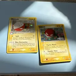 Pokemon TCG EX Team Rocket Returns Electrode 5/101 Voltorb 80/109 Holo Lot 2 - Image 1