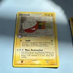 Pokemon TCG EX Team Rocket Returns Electrode 5/101 Voltorb 80/109 Holo Lot 2 - Image 3