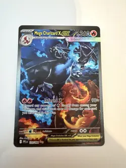 🔥 Mega Charizard X EX 125/094 | Phantasmal Flames | Holo Rare | Pokemon TCG NM - Image 1