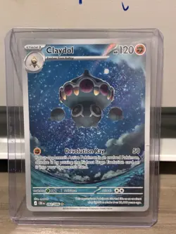 Claydol 092/086 Illustration Rare ME04: Chaos Rising Pokemon Near Mint - Image 1