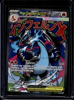 2025 Pokemon MEP Black Star Promos Mega Charizard X ex #023 - Image 1