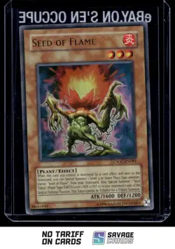 1996 Yu-Gi-Oh! Seed Of Flame #CSOC-EN081 - Image 1