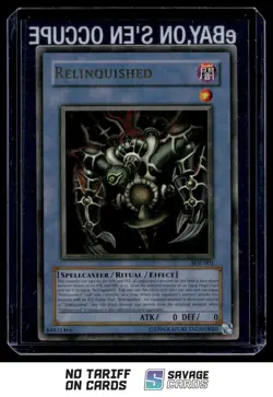 1996 Yu-Gi-Oh! Relinquished #SDP-001 - Image 1