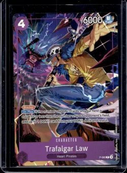 2026 One Piece Illustration Box Volume 6 Trafalgar Law Promo #P-093 - Image 1