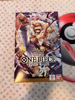 ONE PIECE TCG: GEAR 5 STARTER DECK EX 21 (ST-21) FACTORY SEALED ENGLISH - Image 1