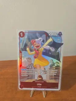 Uta (Parallel) OP09-002 Emperors in the New World Foil - Image 1