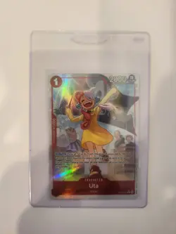 ONE PIECE TCG: Uta OP09-002 Rare Parallel Alt Art Emperors in the New World - Image 1