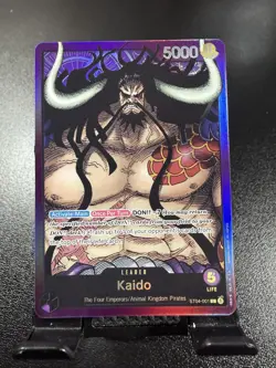 One Piece Starter Deck 4: Animal Kingdom Pirates #ST04-001 Kaido (001) - Image 1