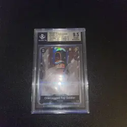 One Piece One-Legged Toy Soldier Full Art Foil PRB Op05-081 BGS 9.5 - Image 2
