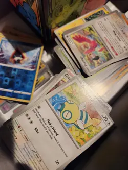 100 Cards Pokemon TCG Card Lot - Common/Uncommon/Rare/Reverse Holo - Image 4