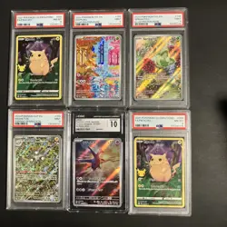 Graded Pokemon Card Lot, Lot Of 6. - Image 1